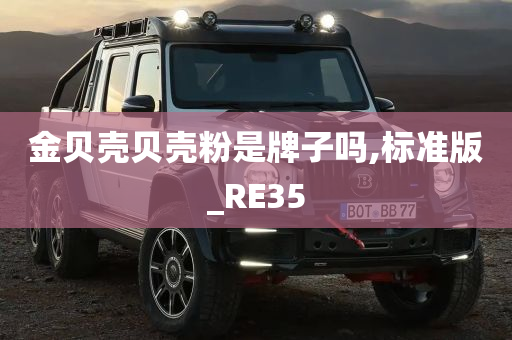 金贝壳贝壳粉是牌子吗,标准版_RE35