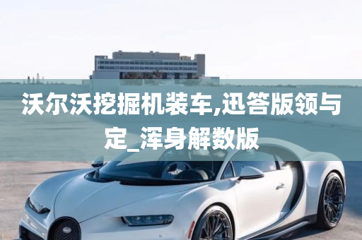 沃尔沃挖掘机装车,迅答版领与定_浑身解数版