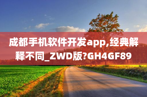 成都手机软件开发app,经典解释不同_ZWD版?GH4GF89