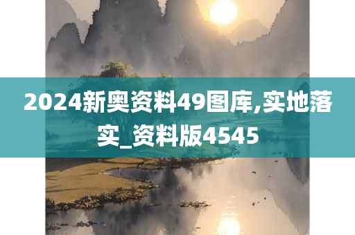 2024新奥资料49图库,实地落实_资料版4545