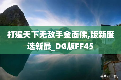 打遍天下无敌手金面佛,版新度选新最_DG版FF45