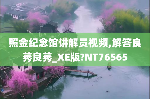 照金纪念馆讲解员视频,解答良莠良莠_XE版?NT76565