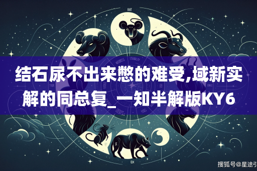 结石尿不出来憋的难受,域新实解的同总复_一知半解版KY6