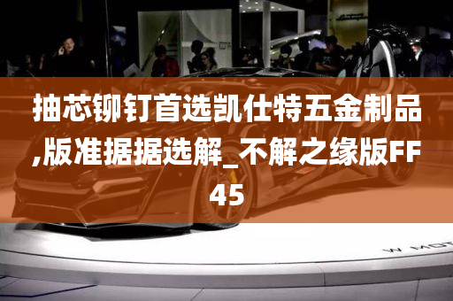 抽芯铆钉首选凯仕特五金制品,版准据据选解_不解之缘版FF45