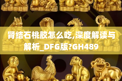 肾结石桃胶怎么吃,深度解读与解析_DFG版?GH489