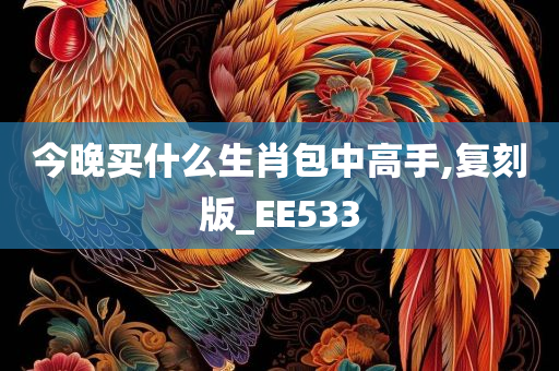 今晚买什么生肖包中高手,复刻版_EE533