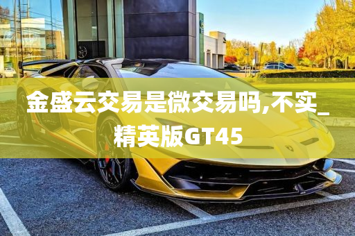 金盛云交易是微交易吗,不实_精英版GT45