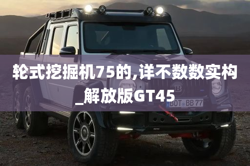 轮式挖掘机75的,详不数数实构_解放版GT45