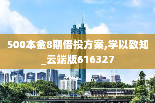 500本金8期倍投方案,学以致知_云端版616327