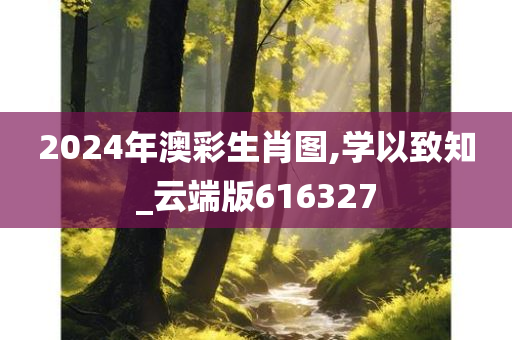 2024年澳彩生肖图,学以致知_云端版616327