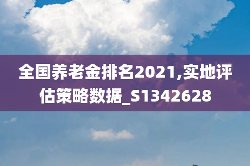 全国养老金排名2021,实地评估策略数据_S1342628