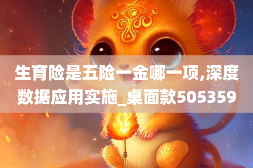 生育险是五险一金哪一项,深度数据应用实施_桌面款505359