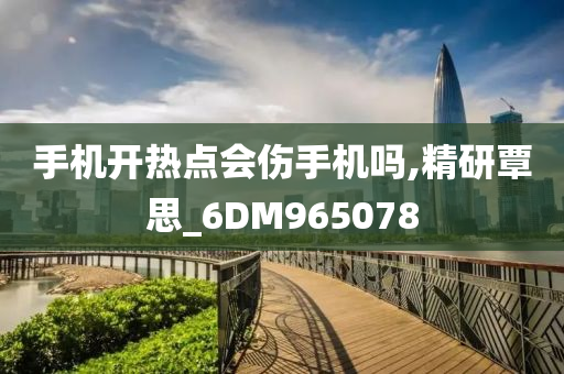 手机开热点会伤手机吗,精研覃思_6DM965078