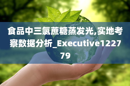 食品中三氯蔗糖蒸发光,实地考察数据分析_Executive122779