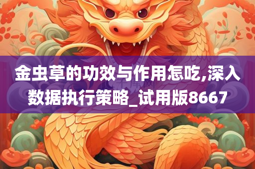 金虫草的功效与作用怎吃,深入数据执行策略_试用版8667