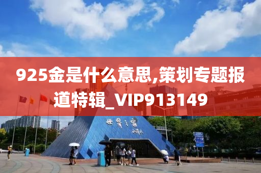 925金是什么意思,策划专题报道特辑_VIP913149