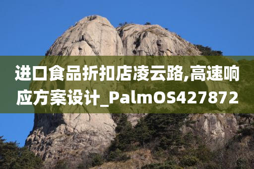 进口食品折扣店凌云路,高速响应方案设计_PalmOS427872