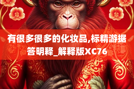 有很多很多的化妆品,标精游据答明释_解释版XC76