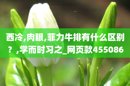 西冷,肉眼,菲力牛排有什么区别？,学而时习之_网页款455086