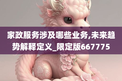 家政服务涉及哪些业务,未来趋势解释定义_限定版667775