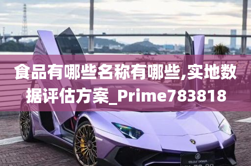 食品有哪些名称有哪些,实地数据评估方案_Prime783818