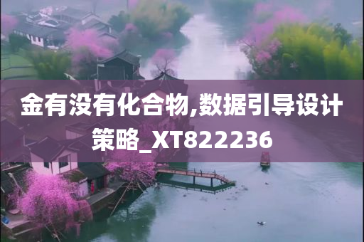 金有没有化合物,数据引导设计策略_XT822236