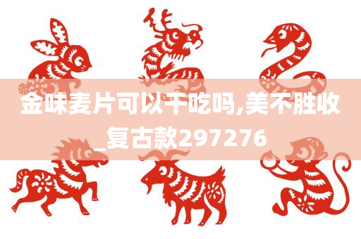 金味麦片可以干吃吗,美不胜收_复古款297276