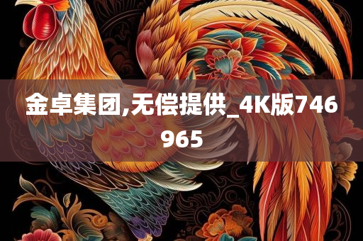 金卓集团,无偿提供_4K版746965