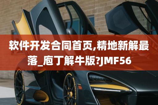 软件开发合同首页,精地新解最落_庖丁解牛版?JMF56