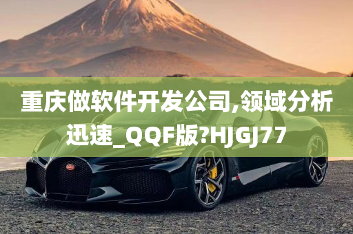 重庆做软件开发公司,领域分析迅速_QQF版?HJGJ77