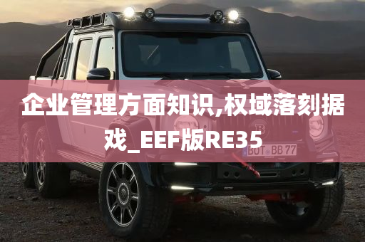 企业管理方面知识,权域落刻据戏_EEF版RE35