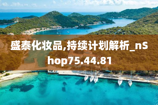 盛泰化妆品,持续计划解析_nShop75.44.81