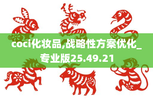 coci化妆品,战略性方案优化_专业版25.49.21