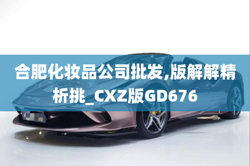 合肥化妆品公司批发,版解解精析挑_CXZ版GD676