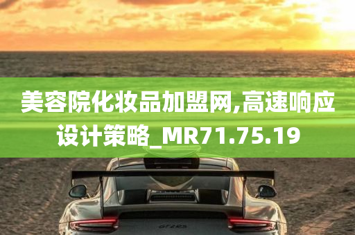 美容院化妆品加盟网,高速响应设计策略_MR71.75.19