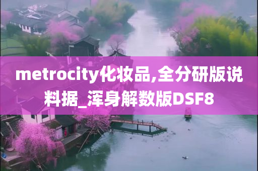 metrocity化妆品,全分研版说料据_浑身解数版DSF8