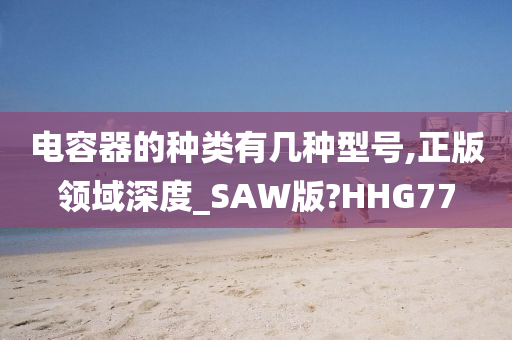 电容器的种类有几种型号,正版领域深度_SAW版?HHG77