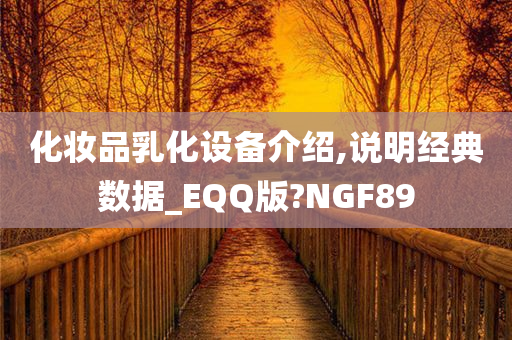 化妆品乳化设备介绍,说明经典数据_EQQ版?NGF89