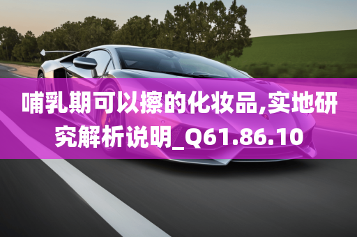 哺乳期可以擦的化妆品,实地研究解析说明_Q61.86.10