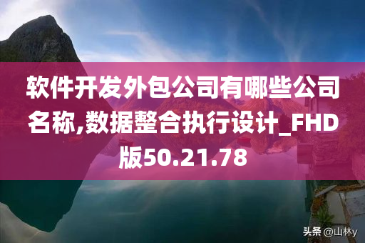 软件开发外包公司有哪些公司名称,数据整合执行设计_FHD版50.21.78