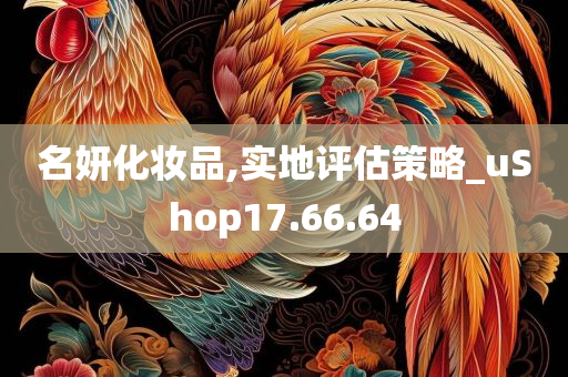 名妍化妆品,实地评估策略_uShop17.66.64