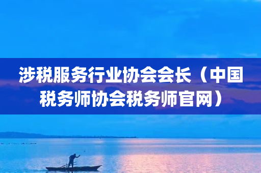 涉税服务行业协会会长（中国税务师协会税务师官网）