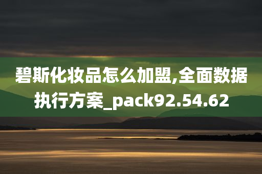 碧斯化妆品怎么加盟,全面数据执行方案_pack92.54.62